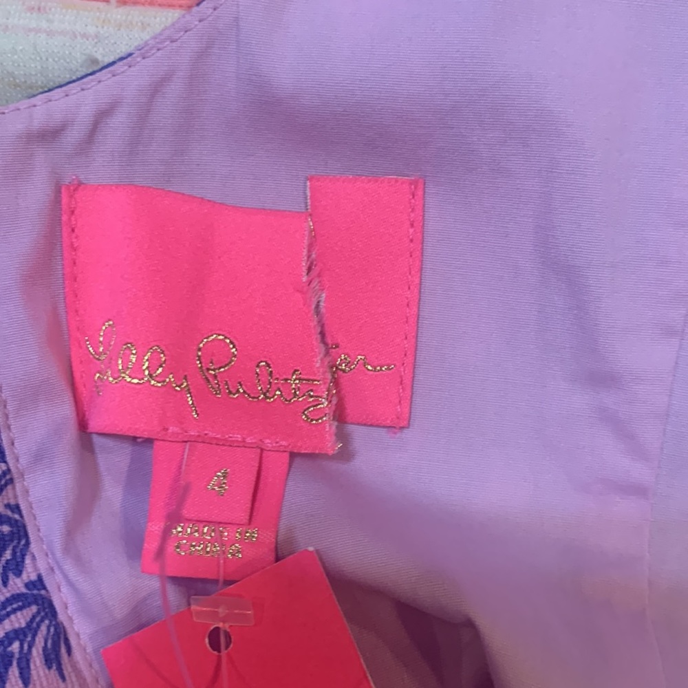 Lilly Pulitzer Mila Stretch Shift size 4 - Picture 8 of 9